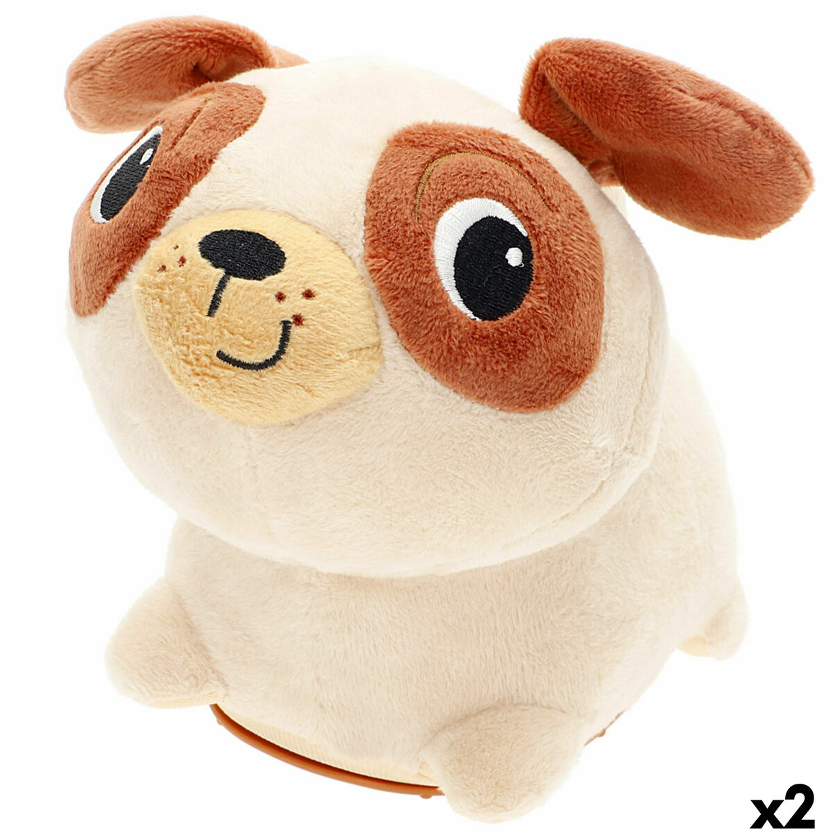 Motion-animated Stuffed Animal Winfun Plush Plastic 17 x 15 x 13 cm (2 Units) Motion-animated Stuffed Animal Winfun Plush Plastic 17 x 15 x 13 cm (2 Units)