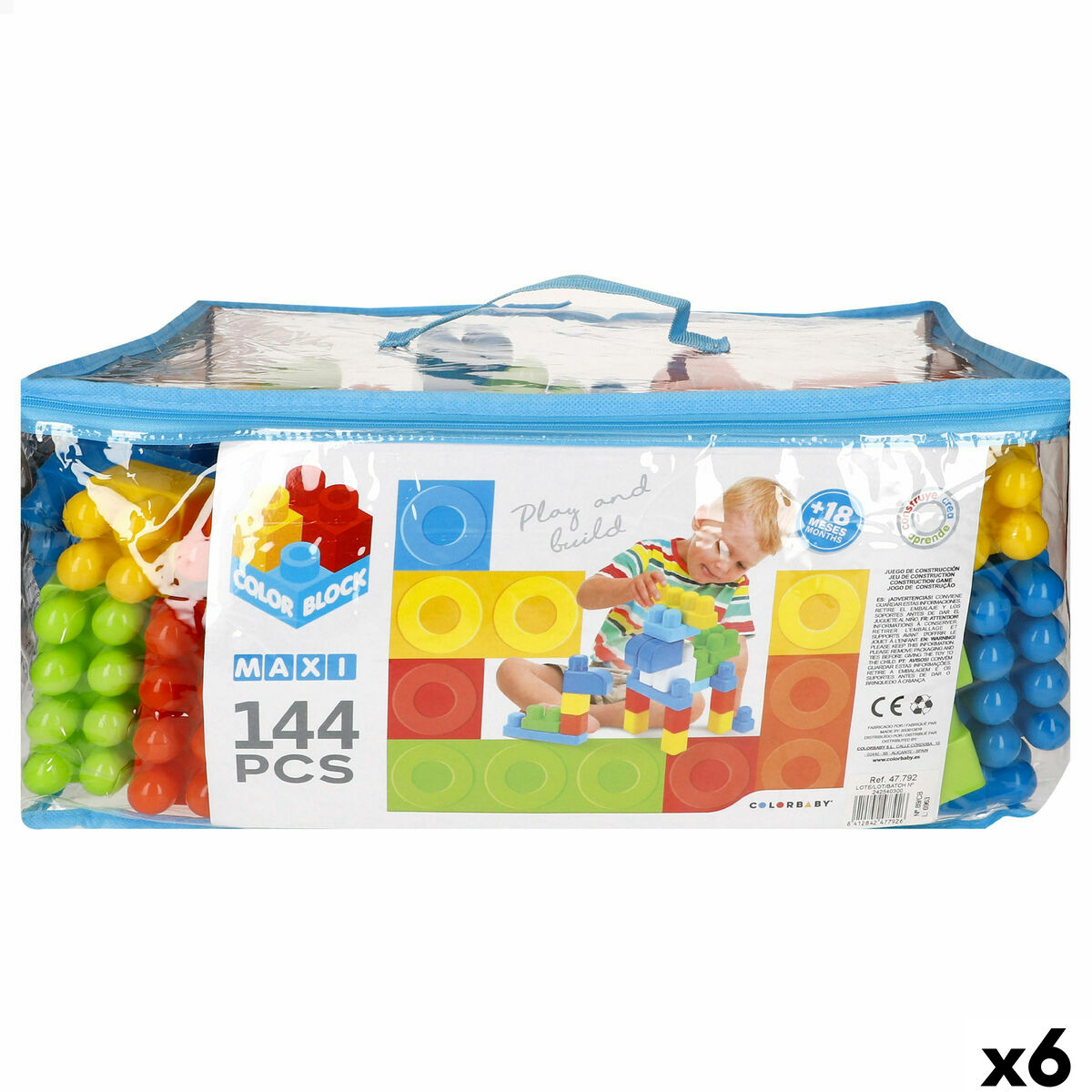 Building Blocks Color Block 144 Pieces Building Blocks Color Block 144 Pieces