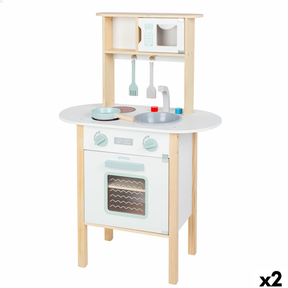 Toy kitchen 57 x 85 x 30 cm (2 Units) Toy kitchen 57 x 85 x 30 cm (2 Units)