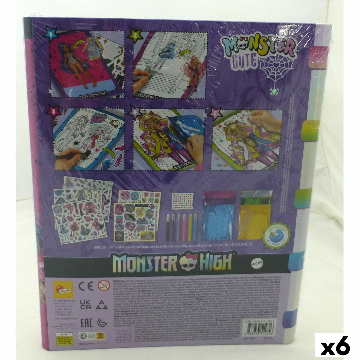 Drawing Set Monster High (6 Units)