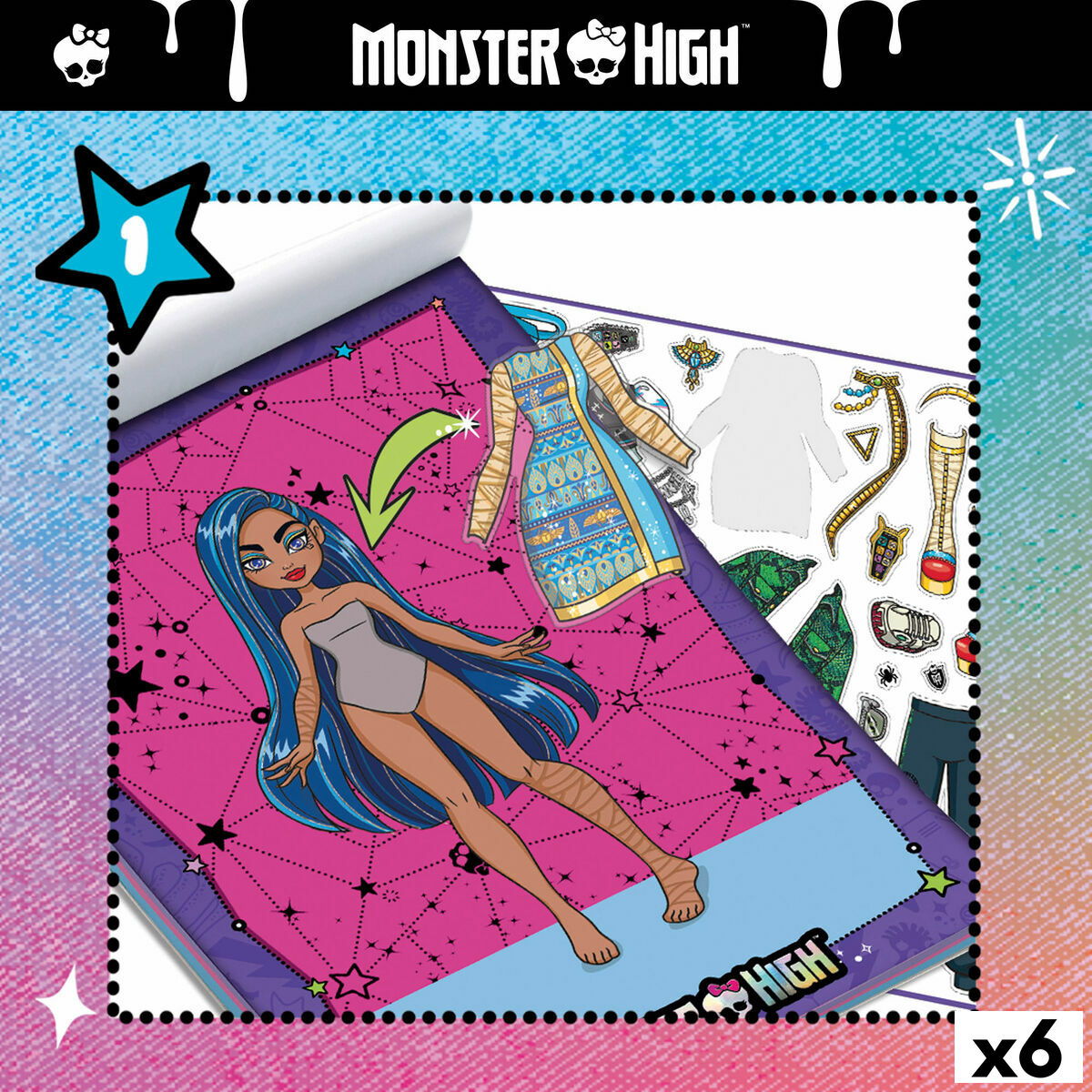 Drawing Set Monster High (6 Units)