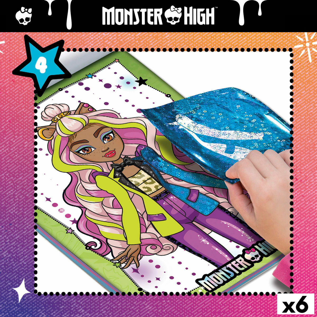 Drawing Set Monster High (6 Units)