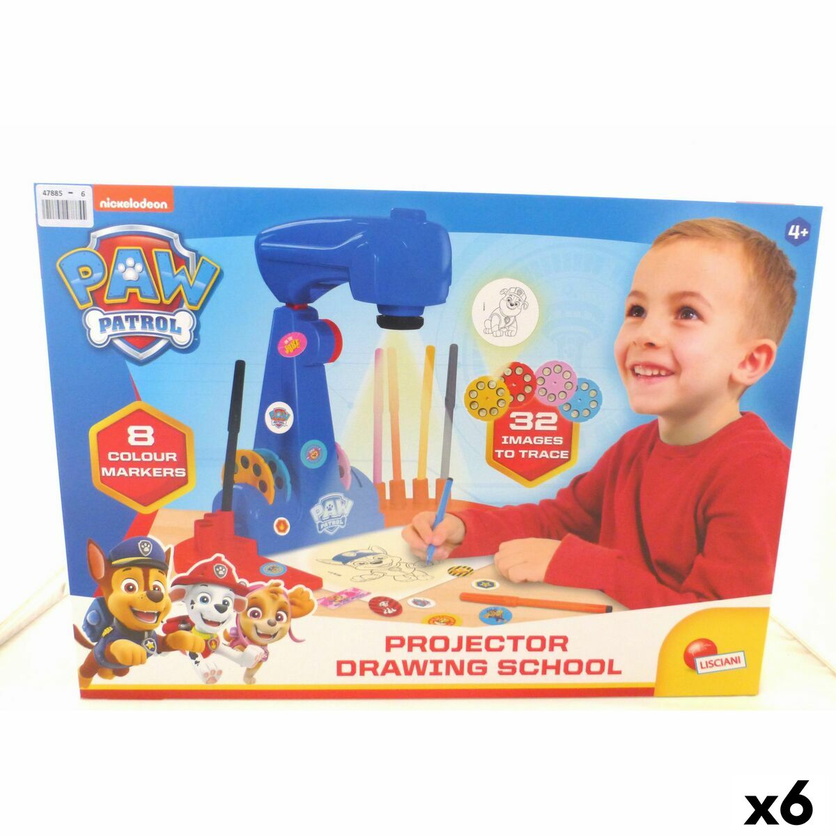 Drawing Set The Paw Patrol (6 Units)