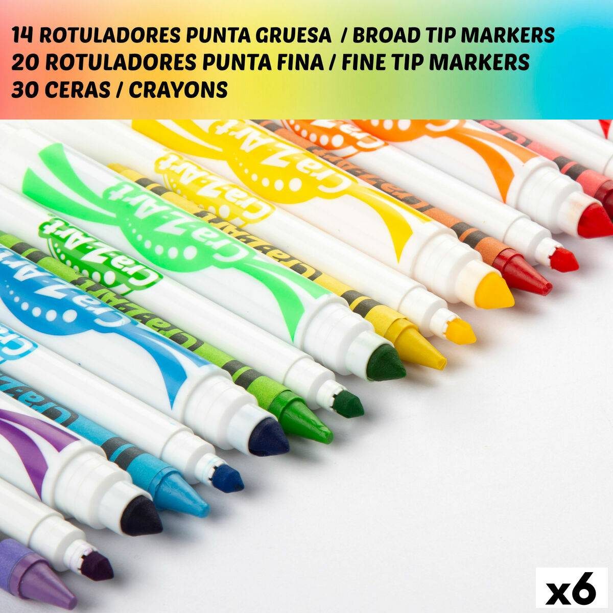 Drawing Set Cra-Z-Art (6 Units)