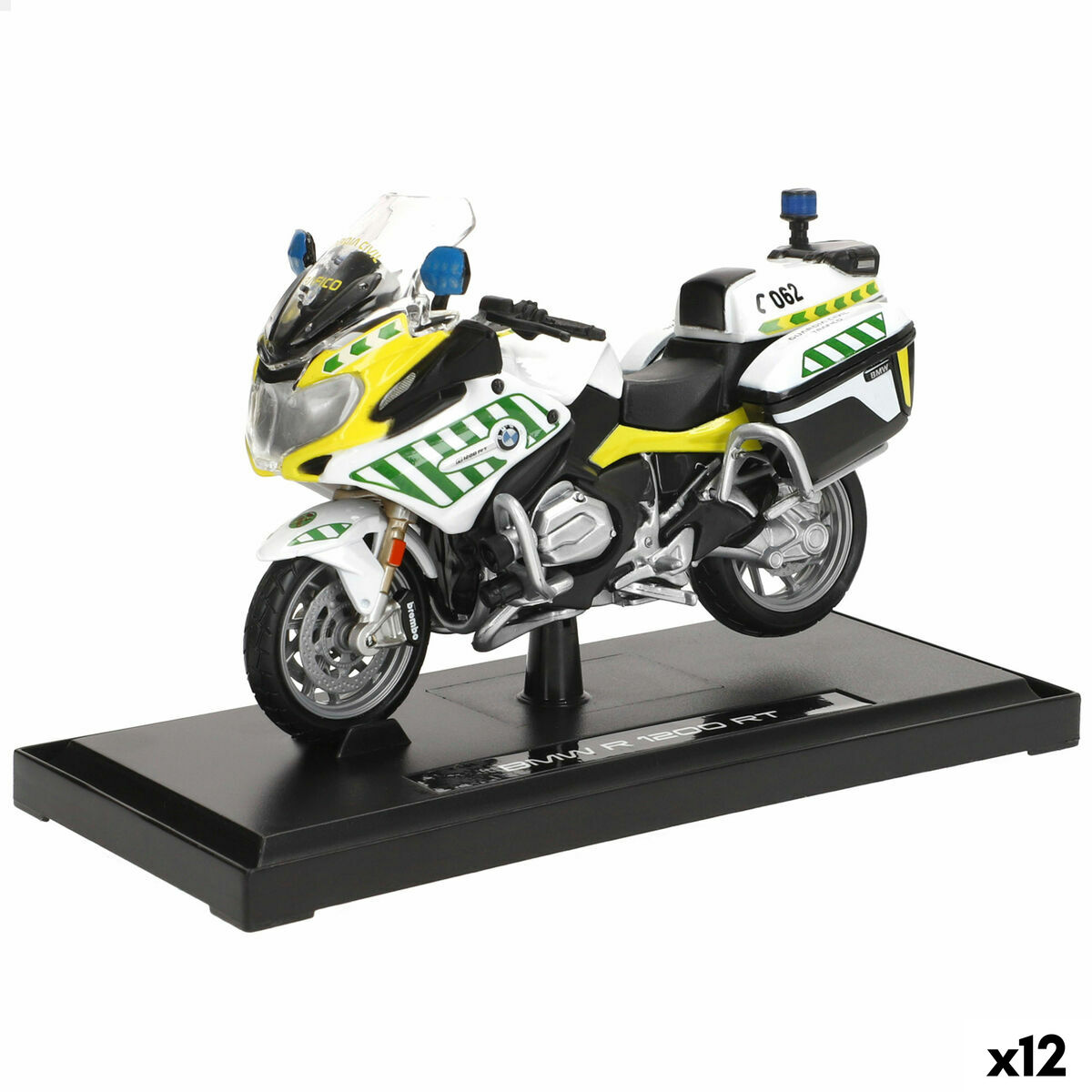 Motorcycle Maisto R 1200 RT GUARDIA CIVIL 12 x 8 x 5 cm Motorcycle Maisto R 1200 RT GUARDIA CIVIL 12 x 8 x 5 cm