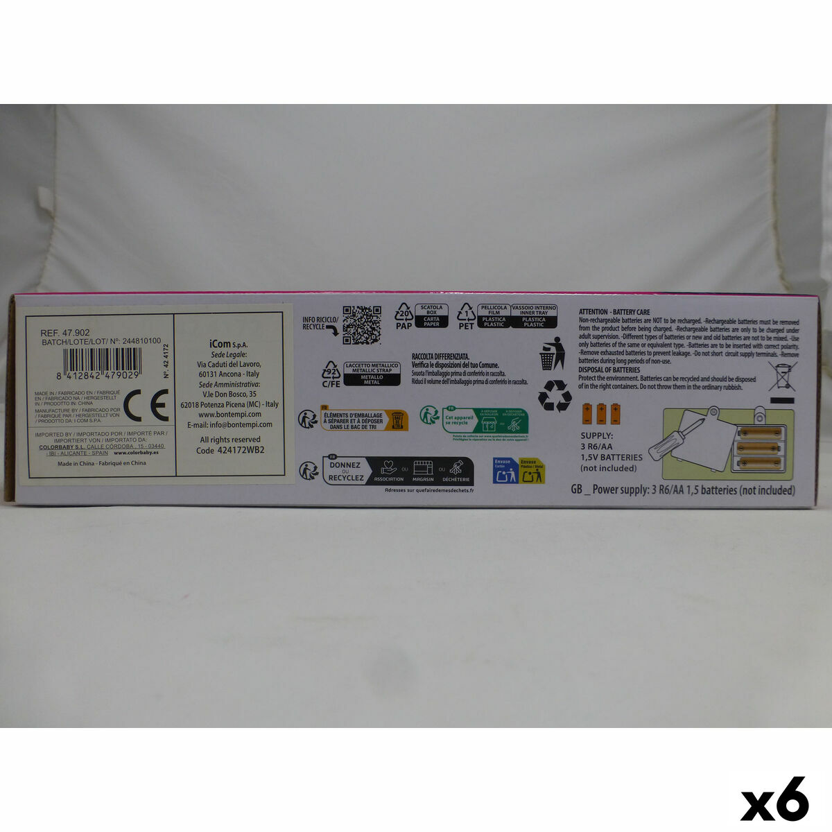 Toy microphone Bontempi