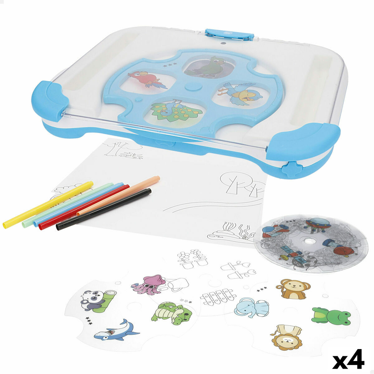 Drawing Set Colorbaby (4 Units) Drawing Set Colorbaby (4 Units)