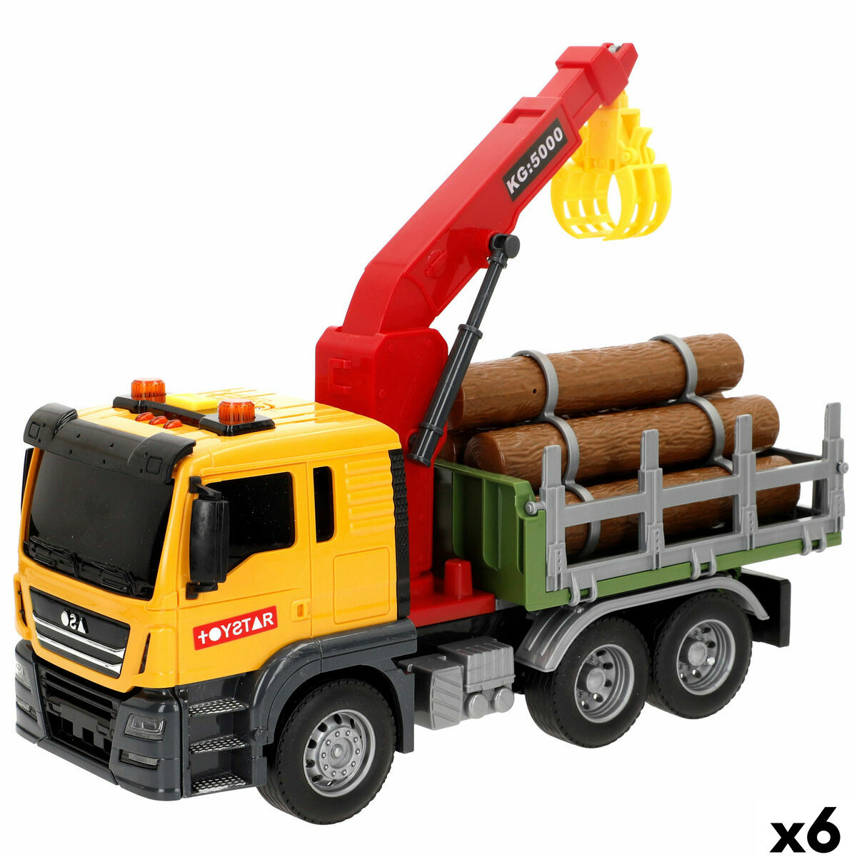 Crane Lorry Speed & Go 26 x 13 x 10 cm (6 Units) Crane Lorry Speed & Go 26 x 13 x 10 cm (6 Units)