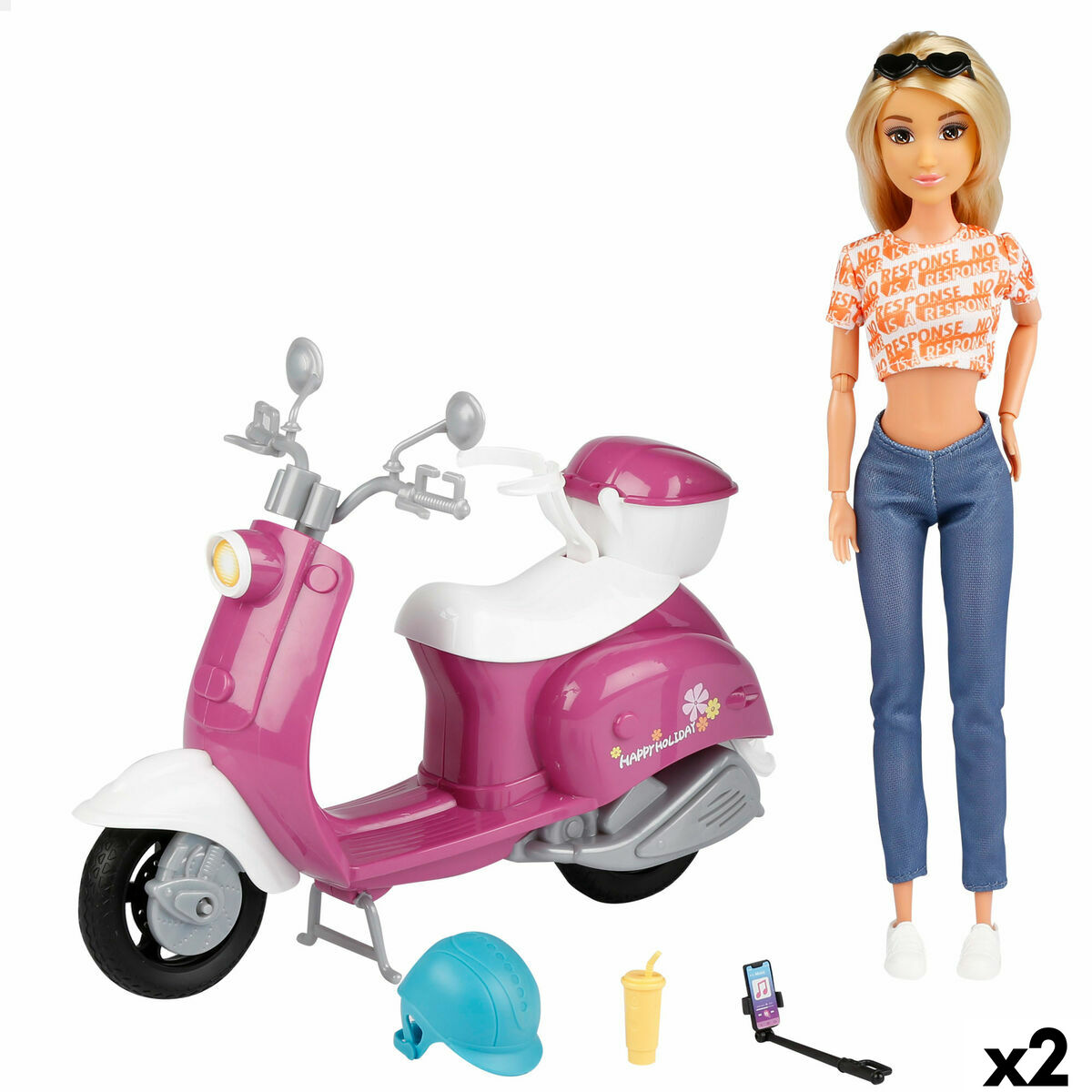 Doll 28 x 19 x 12 cm (2 Units) Doll 28 x 19 x 12 cm (2 Units)