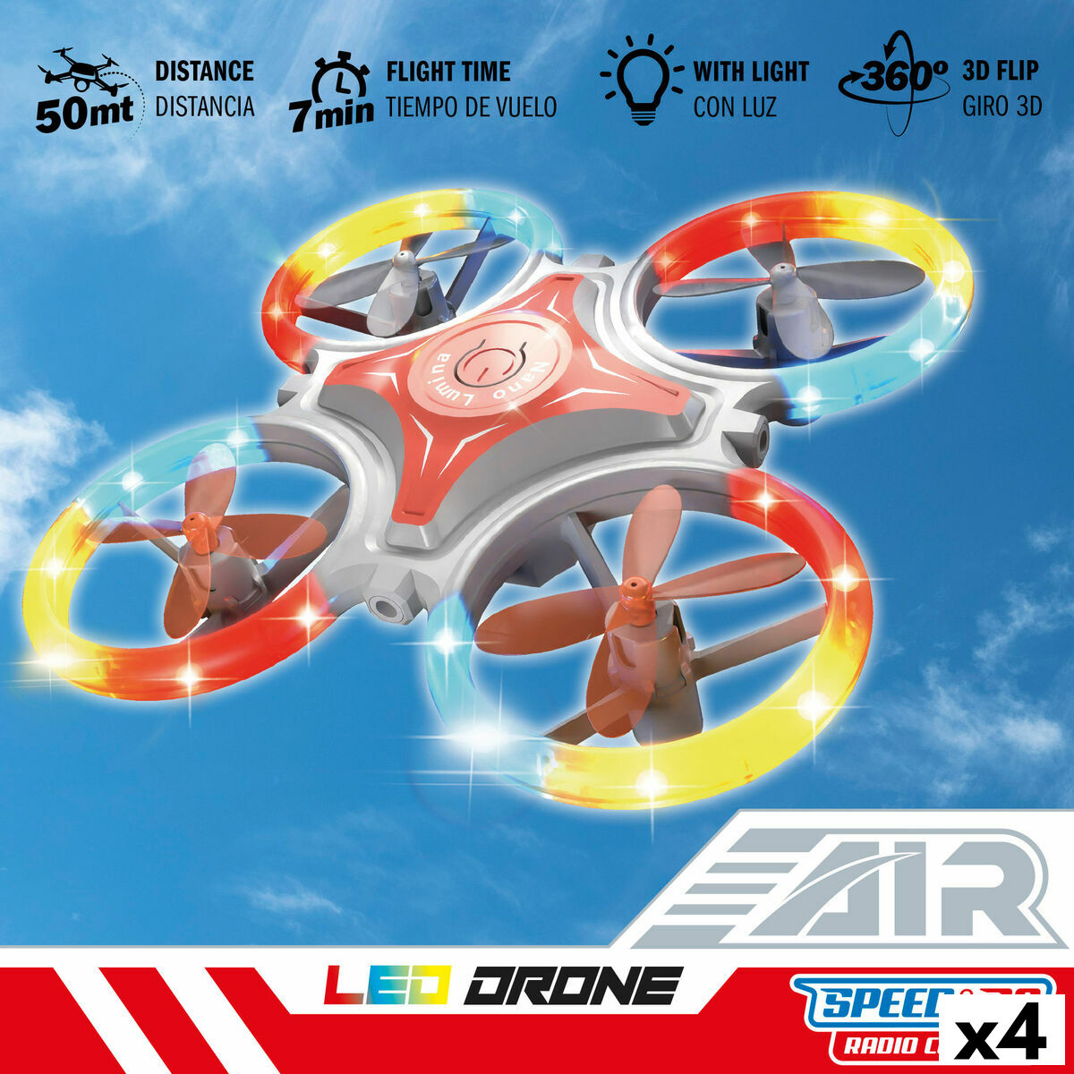 Radio control Helicopter Colorbaby (4 Units)