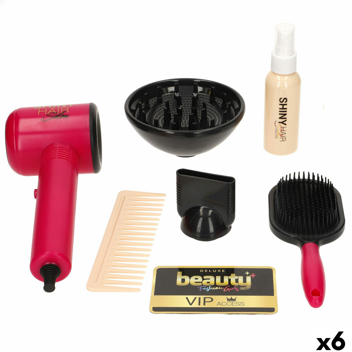 Child’s Hairedressing Set 8 x 22 x 6 cm (6 Units)