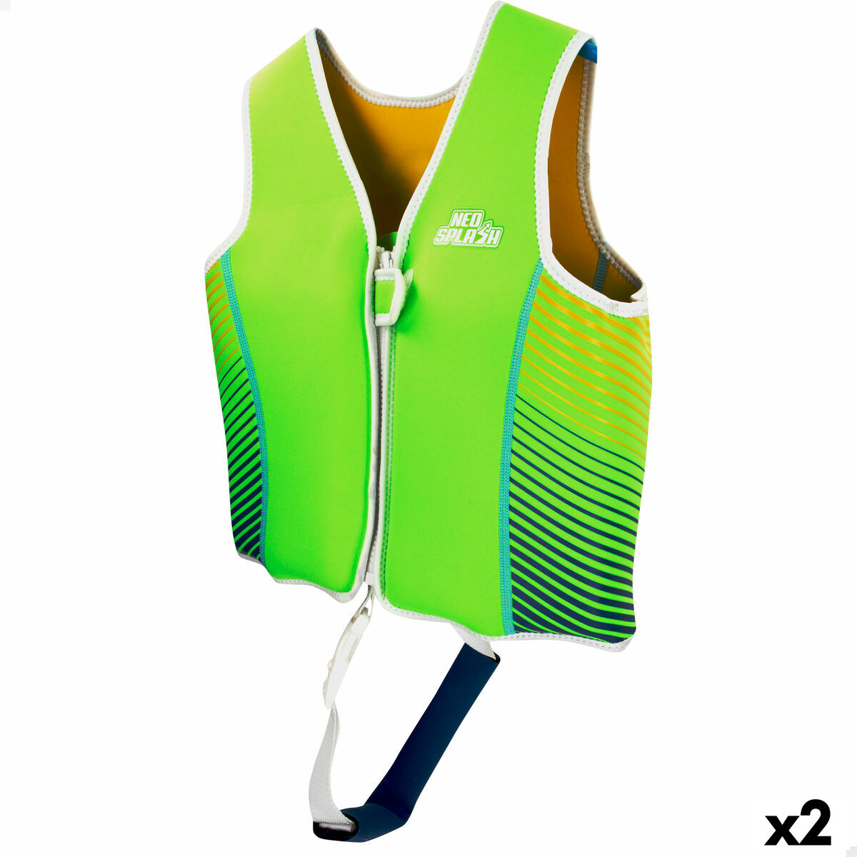 Inflatable Swim Vest AquaSport 32 x 34 x 10 cm (2 Units) Inflatable Swim Vest AquaSport 32 x 34 x 10 cm (2 Units)