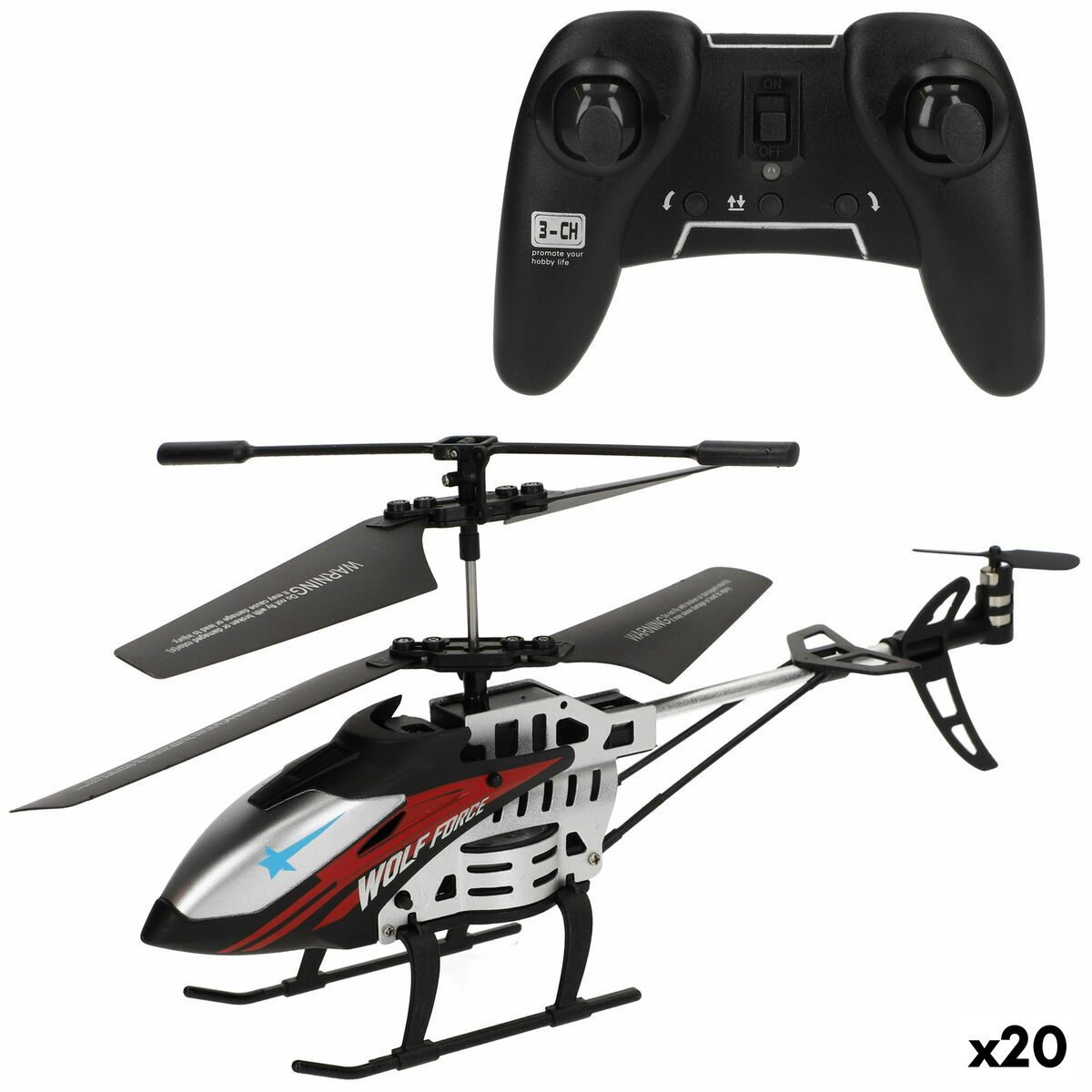 Radio control Helicopter Colorbaby (2 Units) Radio control Helicopter Colorbaby (2 Units)