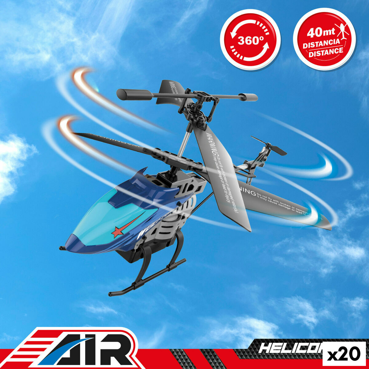 Radio control Helicopter Colorbaby (2 Units)