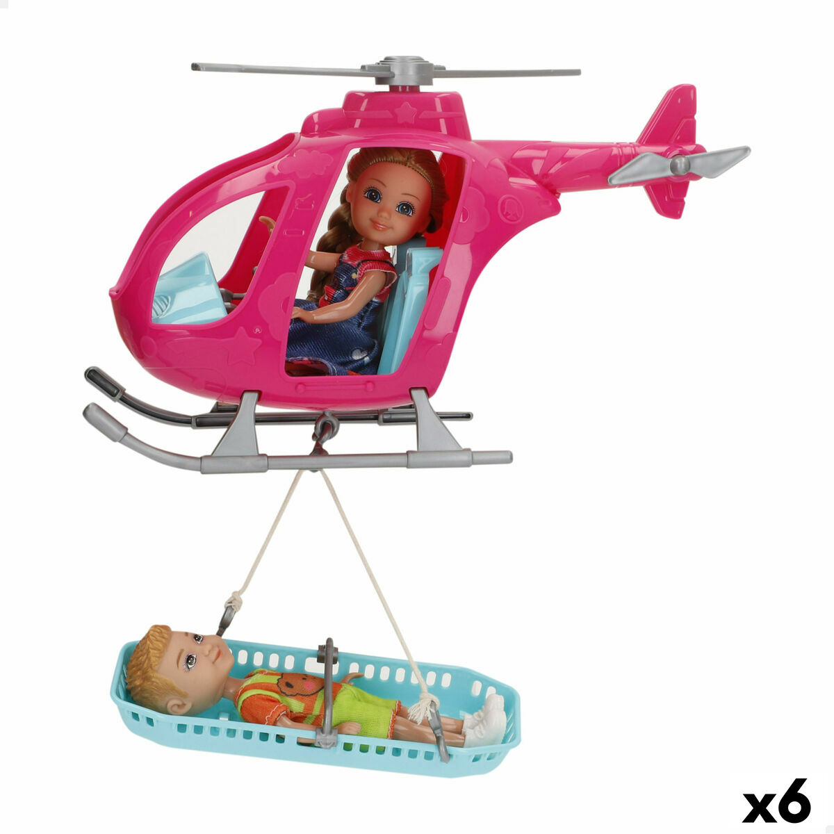 Playset 24 x 15 x 9 CM 6 Units