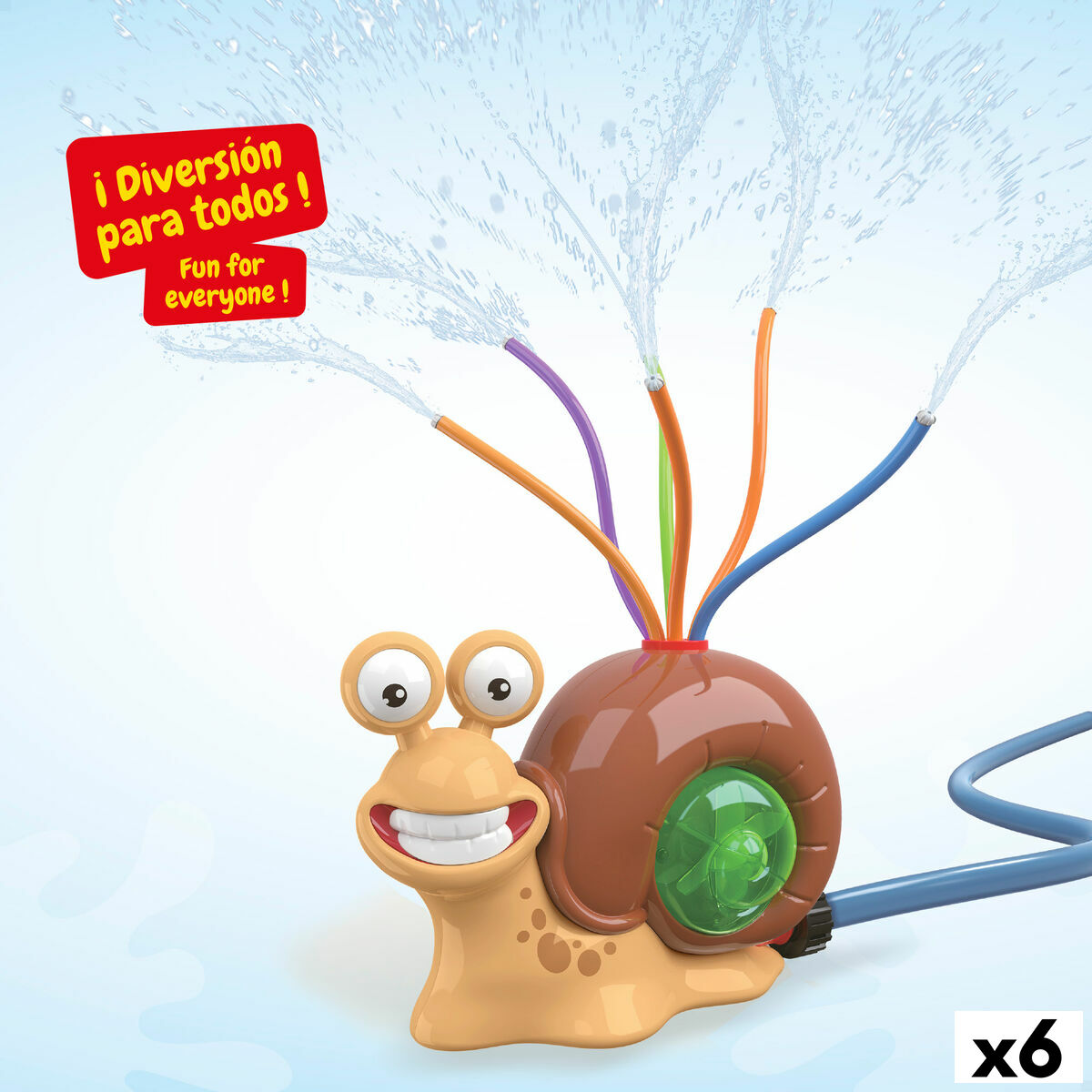 Water Sprinkler and Sprayer Toy Colorbaby Plastic 25 x 16 x 9 cm