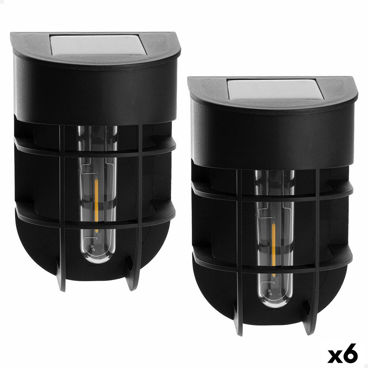 LED Wall Light Aktive Plastic Solar (6 Units)