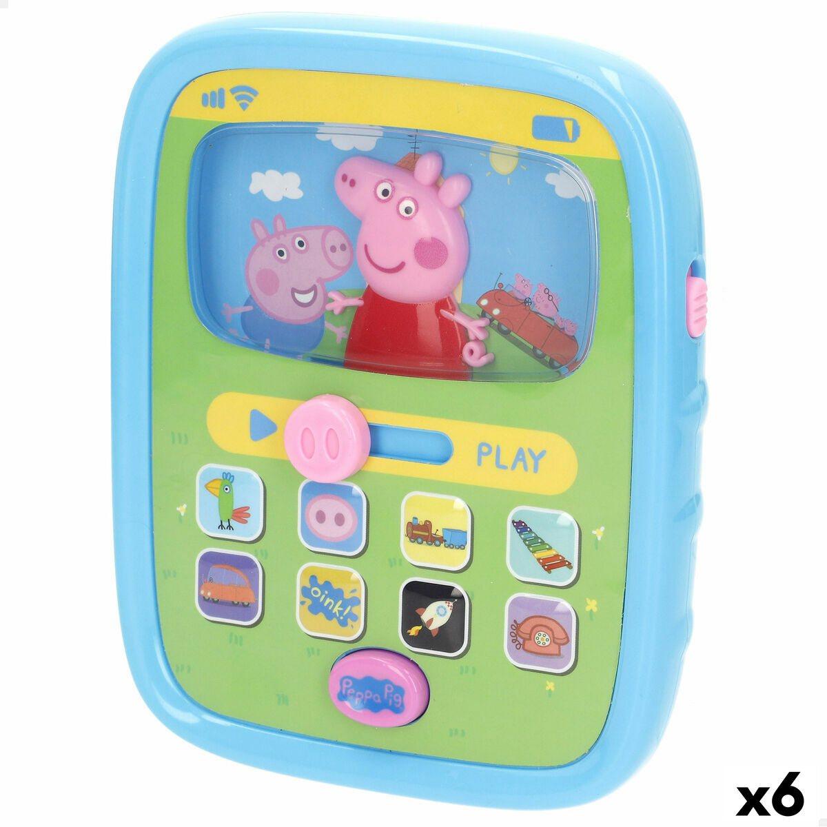 Learning Phone Peppa Pig (6 Units) Learning Phone Peppa Pig (6 Units)