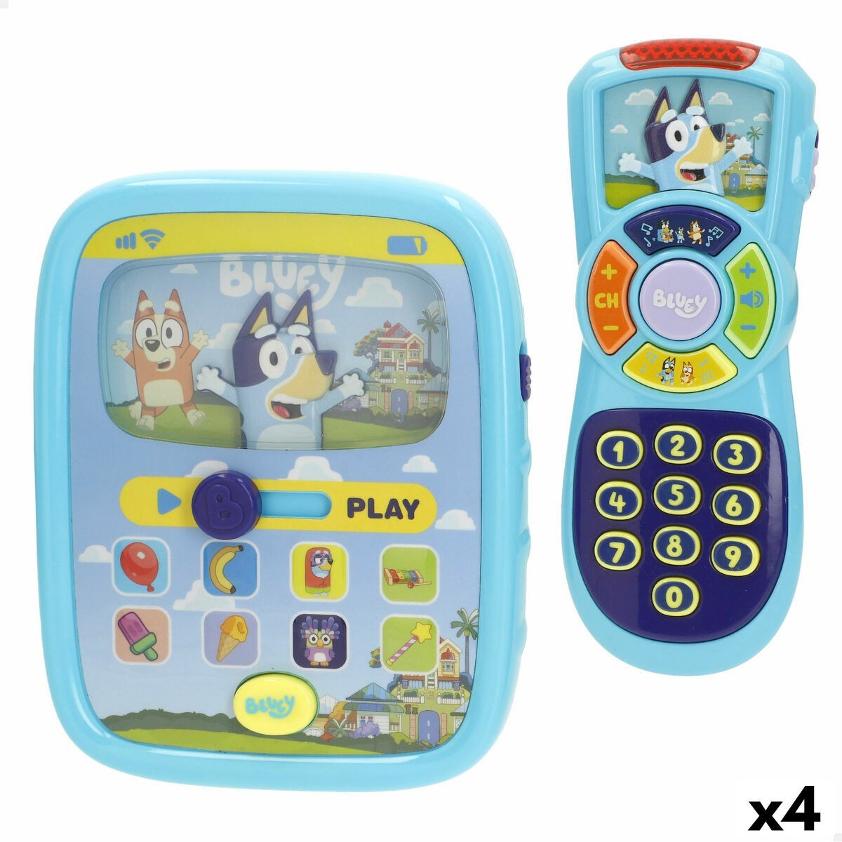 Learning Phone Bluey (4 Units) Learning Phone Bluey (4 Units)