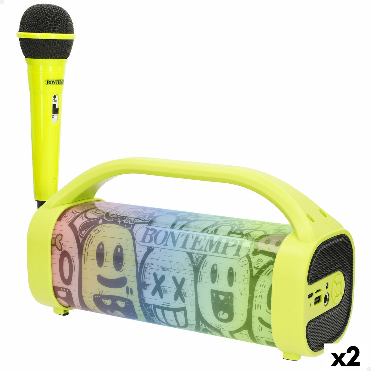 Speaker with Karaoke Microphone Bontempi Speaker with Karaoke Microphone Bontempi