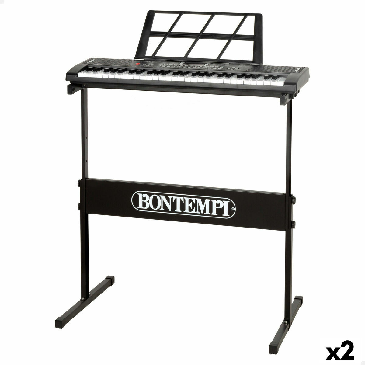 Electric Piano Bontempi 68 x 88 x 38 cm (2 Units)