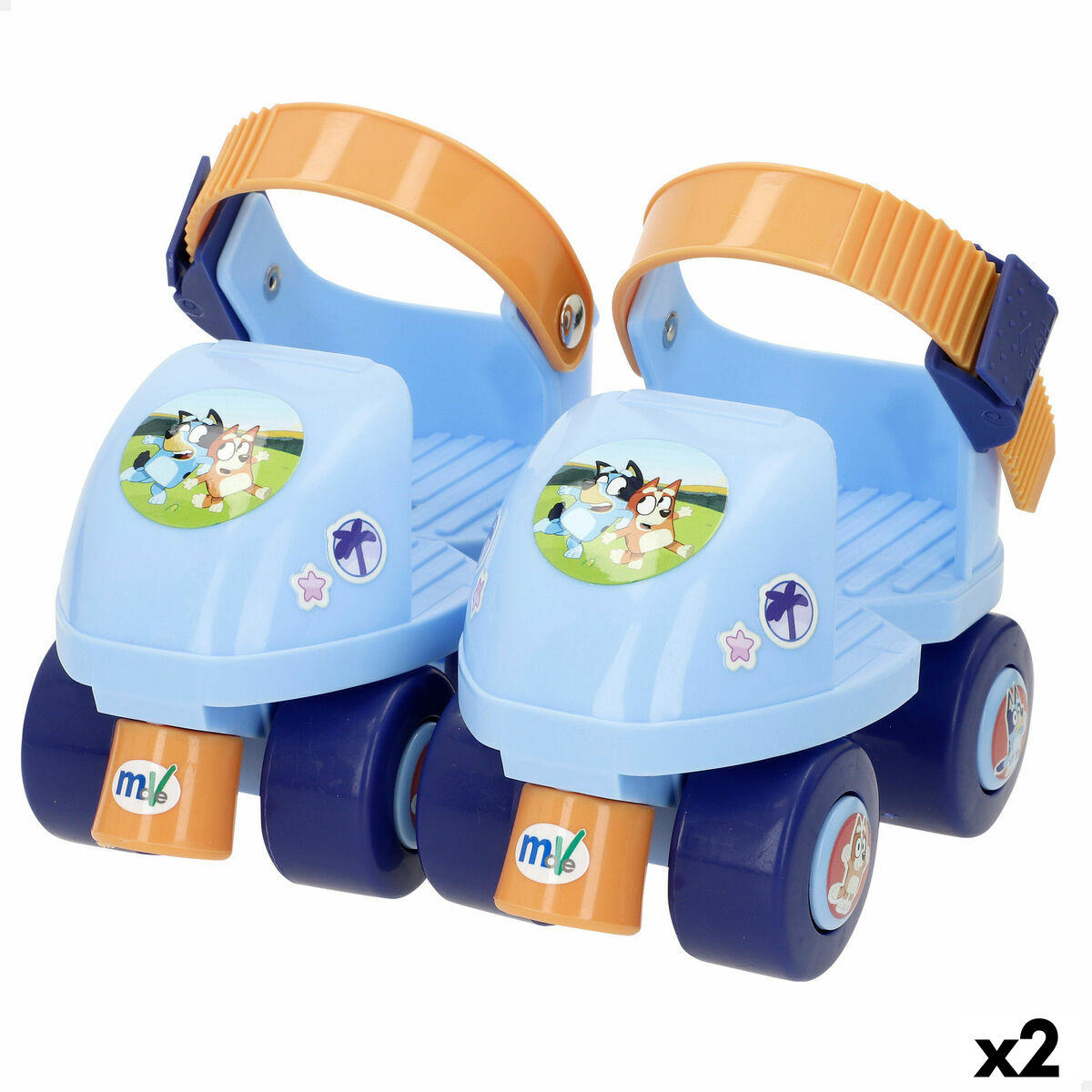 Skates Bluey 32-36 Blue (2 Units) Skates Bluey 32-36 Blue (2 Units)