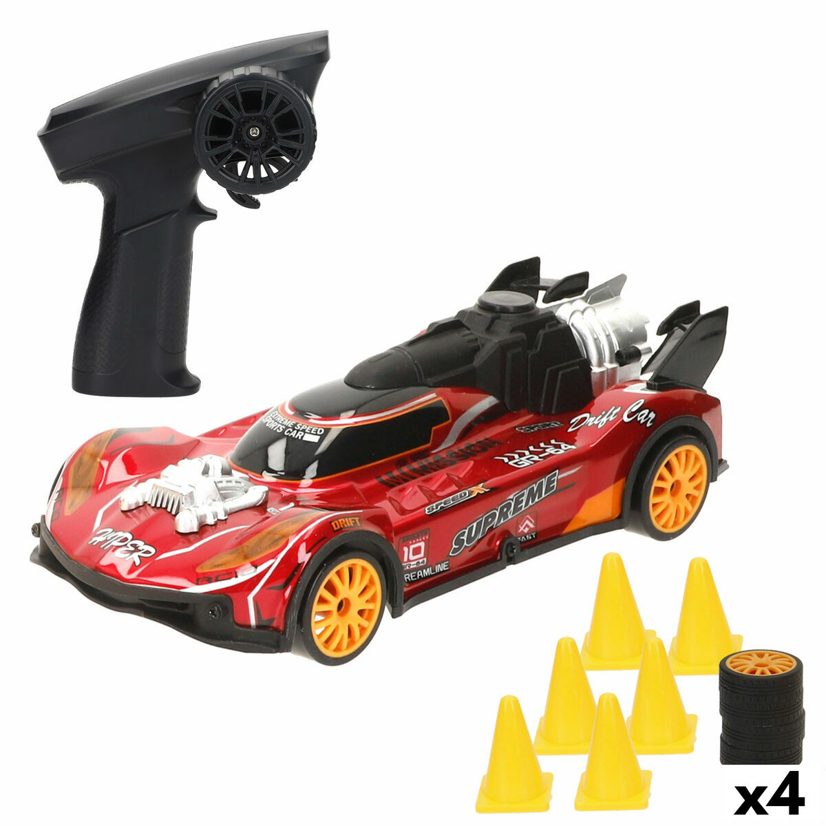Remote-Controlled Car Speed & Go (4 Units) Remote-Controlled Car Speed & Go (4 Units)