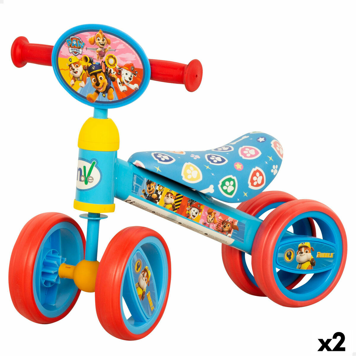 Tricycle The Paw Patrol 47 x 37 x 25 cm (2 Units) Tricycle The Paw Patrol 47 x 37 x 25 cm (2 Units)