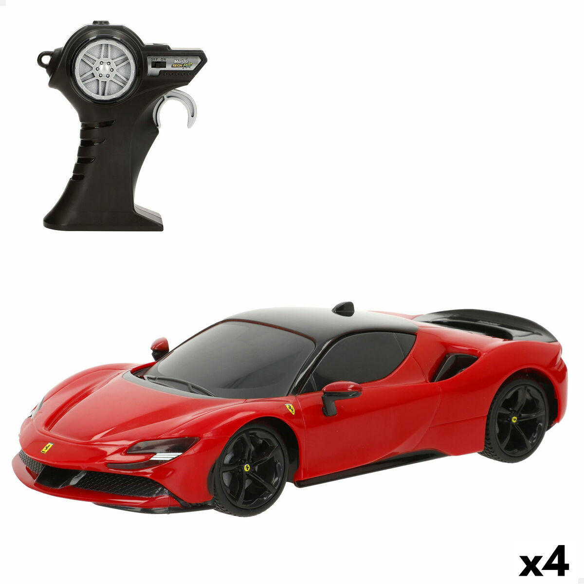 Remote-Controlled Car Audi SF90 STRADALE 20 x 5 x 10 cm (4 Units) Remote-Controlled Car Audi SF90 STRADALE 20 x 5 x 10 cm (4 Units)