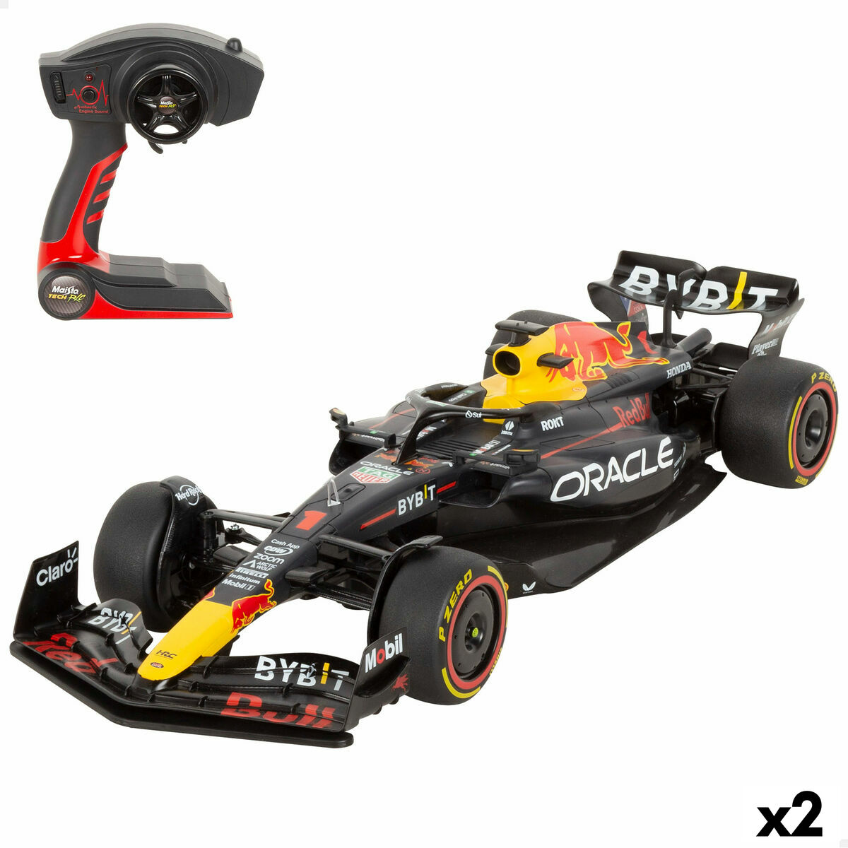 Remote-Controlled Car Red Bull F1 2023 1:10 (2 Units) Remote-Controlled Car Red Bull F1 2023 1:10 (2 Units)