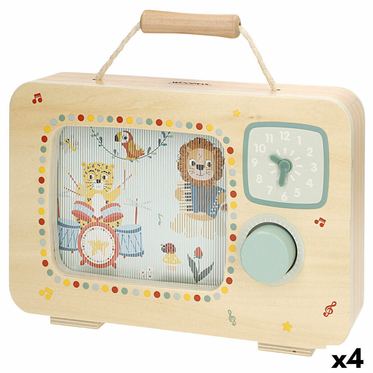 Interactive Toy Woomax 24 x 17 x 5 cm (4 Units) Interactive Toy Woomax 24 x 17 x 5 cm (4 Units)