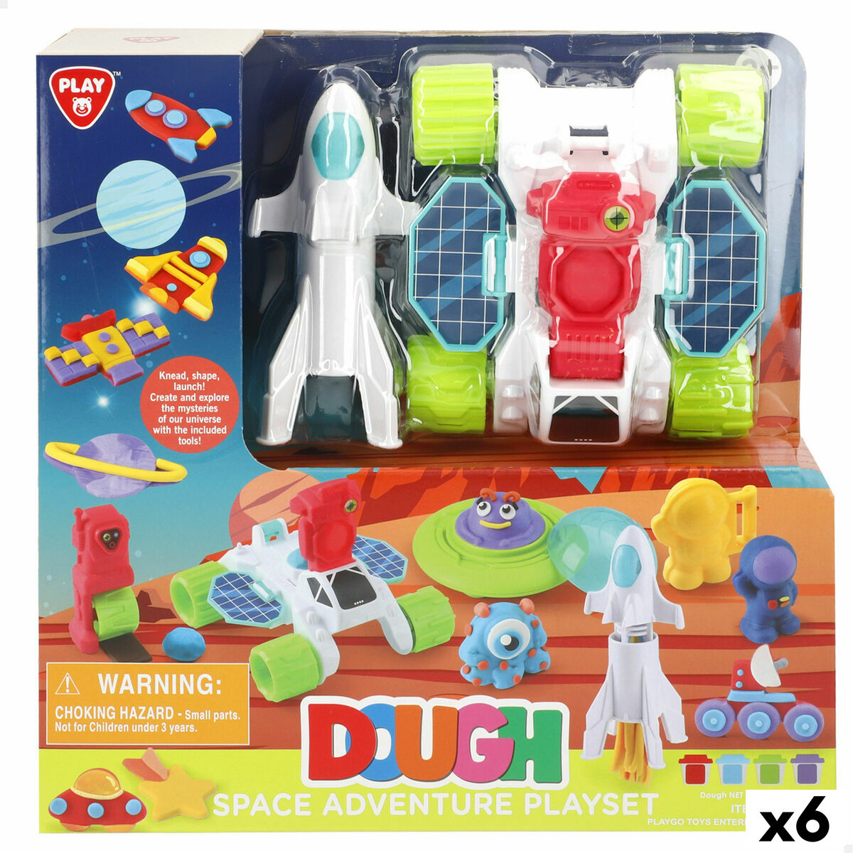 Modelling Clay Game PlayGo (6 Units)