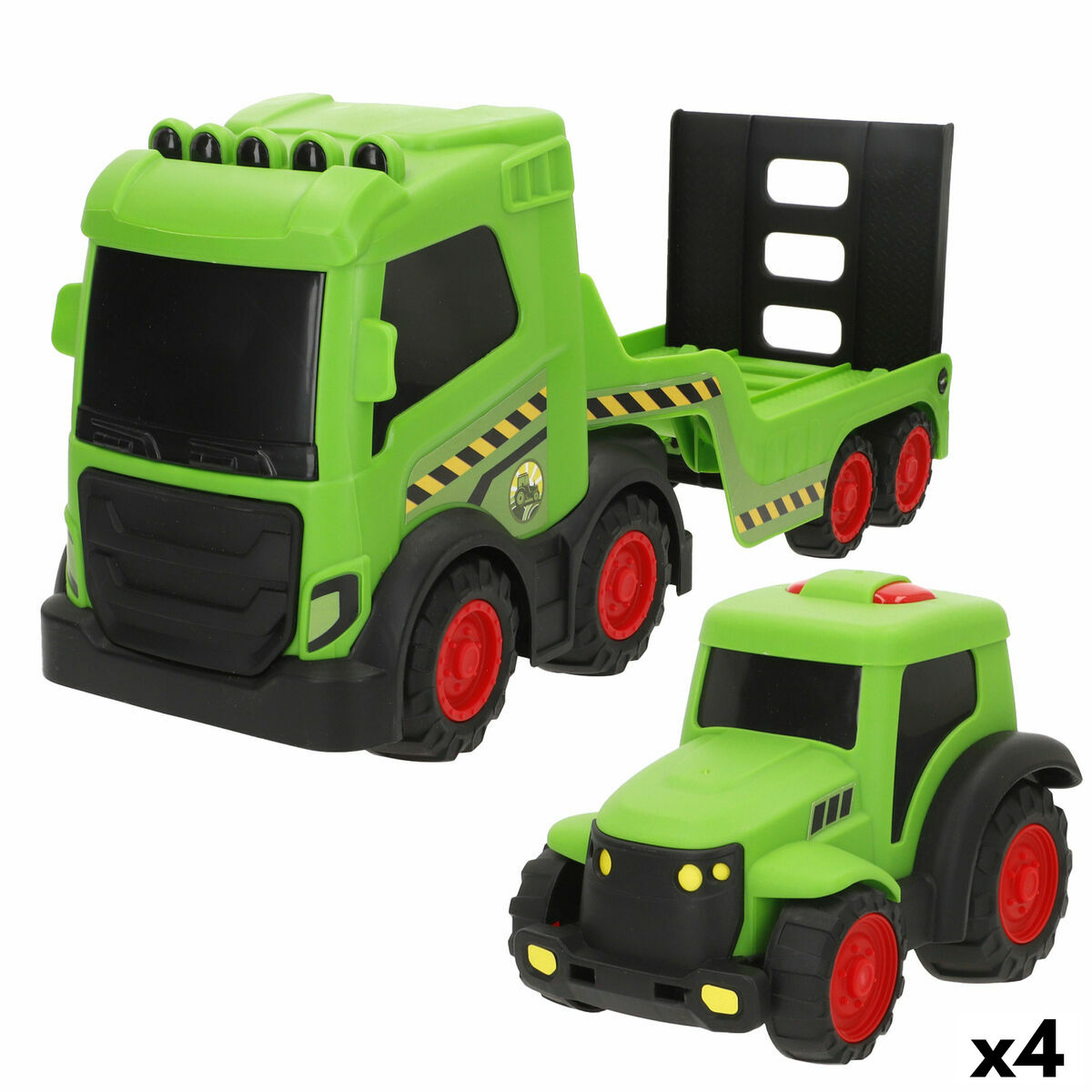 Vehicle Carrier Truck Teamsterz 12 X 18 X 40 CM (4 Units) Vehicle Carrier Truck Teamsterz 12 X 18 X 40 CM (4 Units)