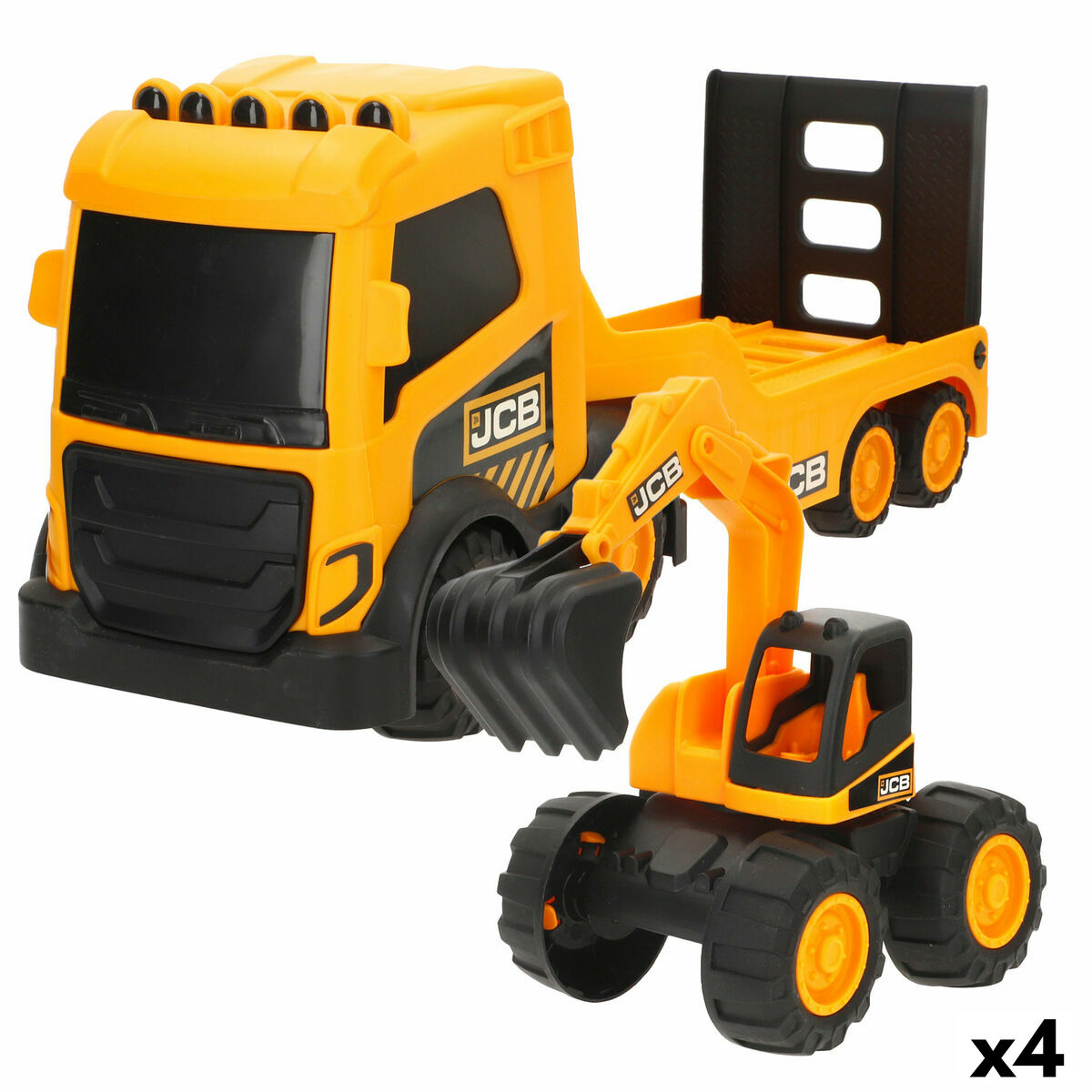 Truck Public Works Teamsterz 40 X 18 X 13 CM (4 Units)