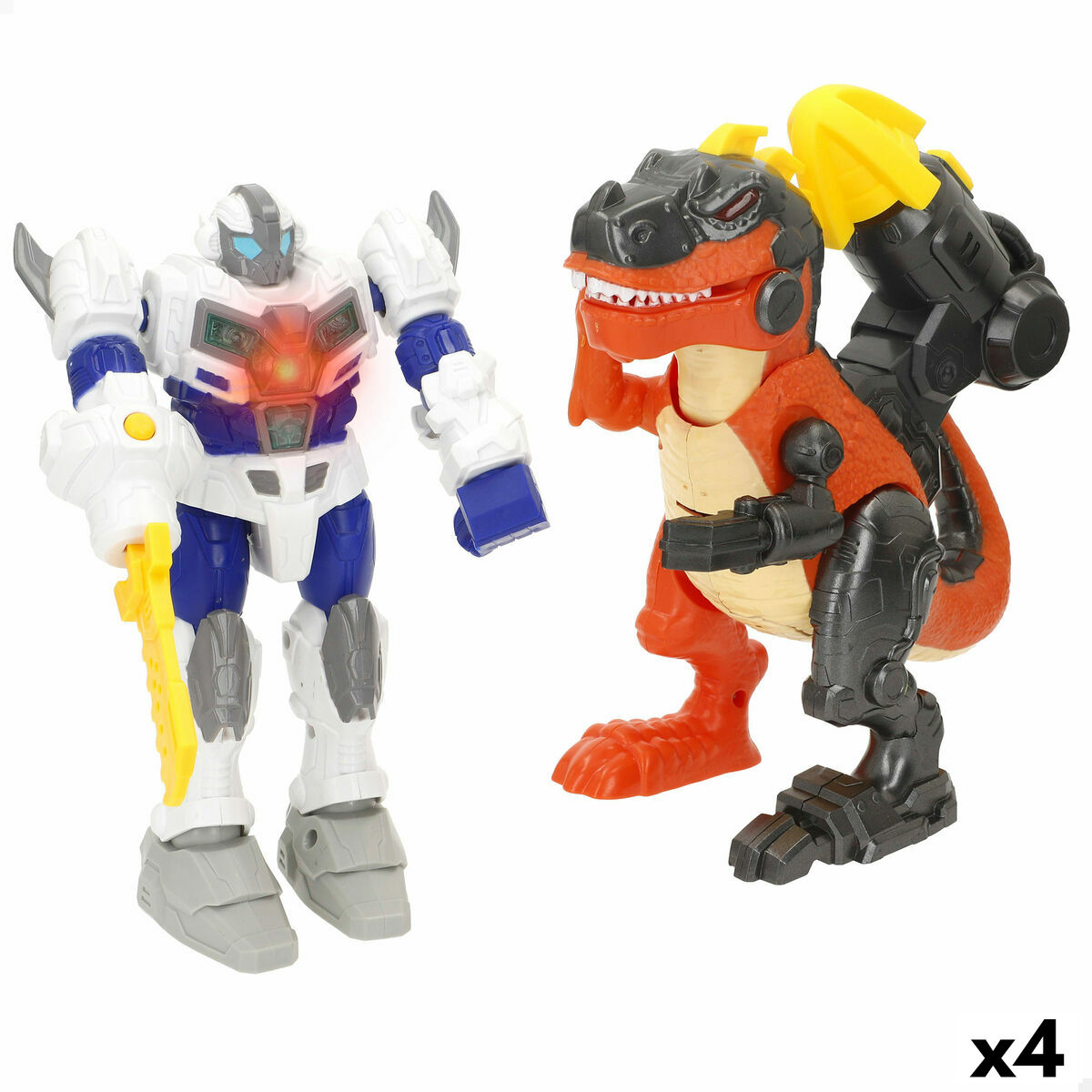 Playset HappyLine 20 x 20 x 8 cm (4 Units) Playset HappyLine 20 x 20 x 8 cm (4 Units)