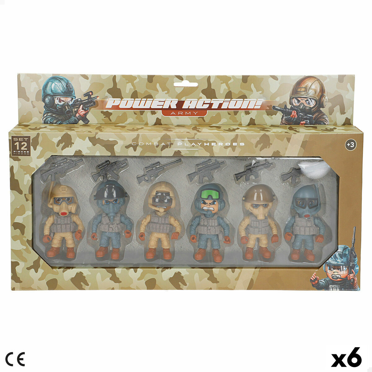 Playset Colorbaby 5 X 8,5 X 3,5 CM (6 Units) Playset Colorbaby 5 X 8,5 X 3,5 CM (6 Units)