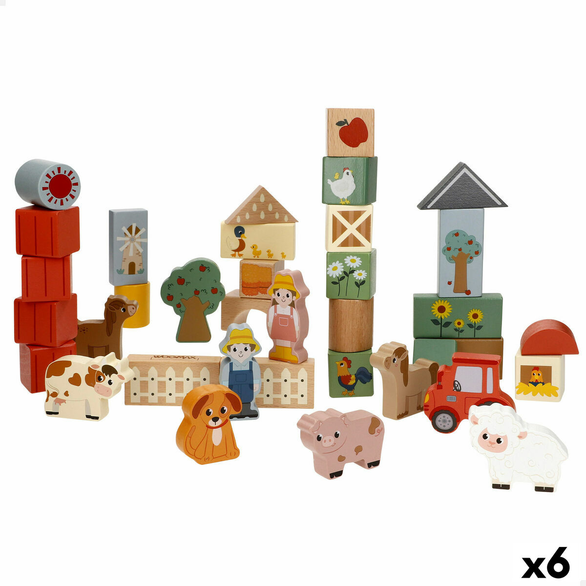 Building Blocks Woomax 36 Pieces Building Blocks Woomax 36 Pieces