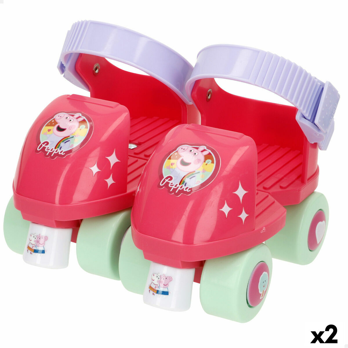 Skates Peppa Pig (2 Units) Skates Peppa Pig (2 Units)