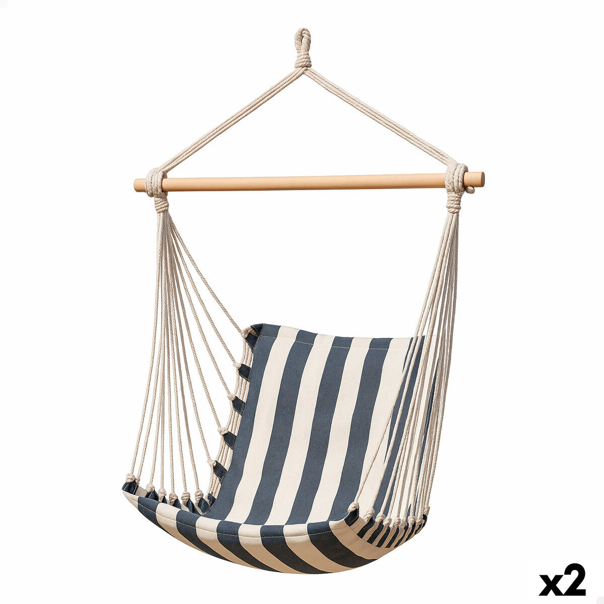 Hanging Hammock Aktive 95 X 110 X 50 CM (2 Units)