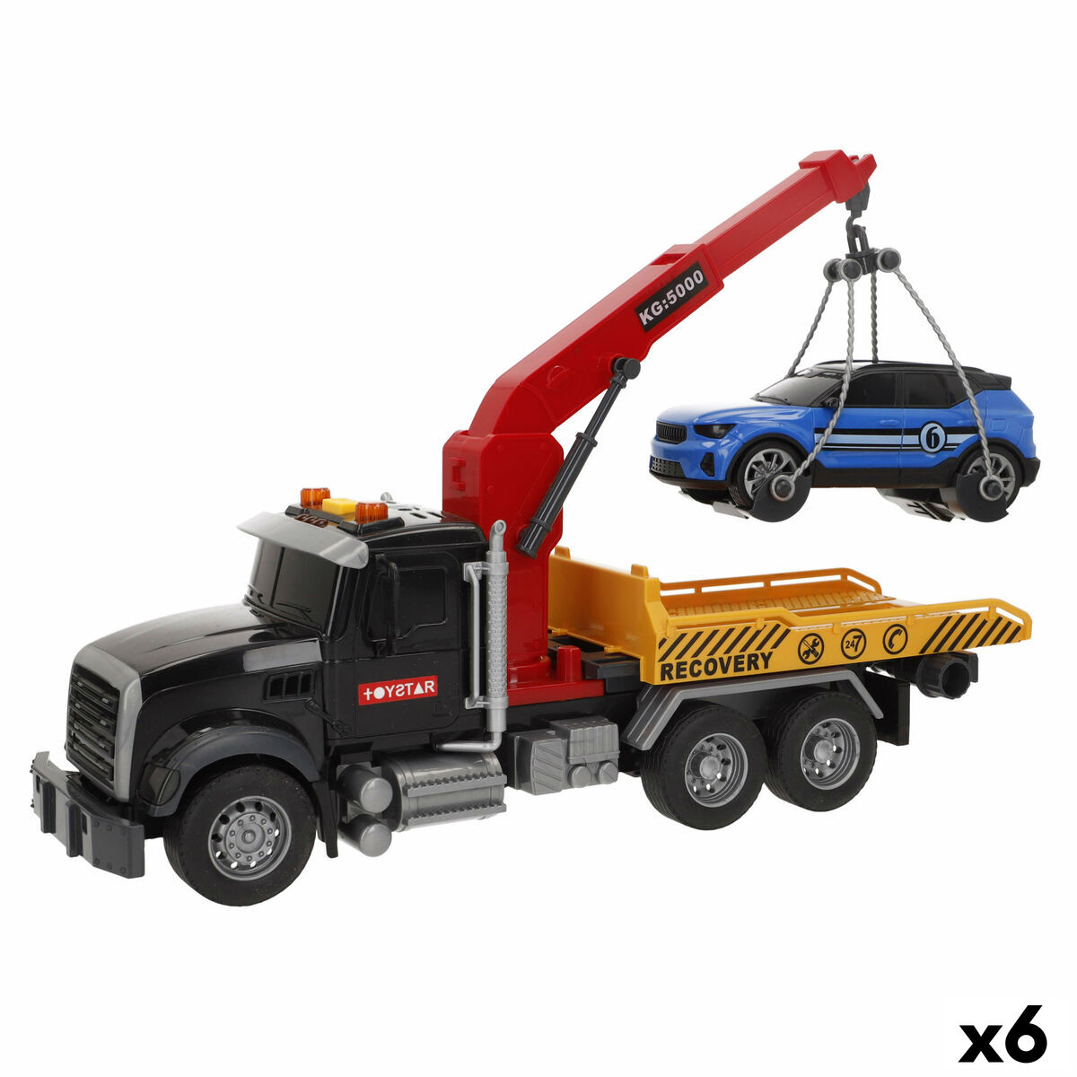 Crane Lorry Speed & Go 31 X 17 X 10 CM (6 Units) Crane Lorry Speed & Go 31 X 17 X 10 CM (6 Units)