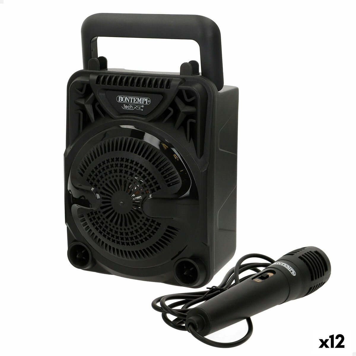 Speaker with Karaoke Microphone Bontempi 12 Units