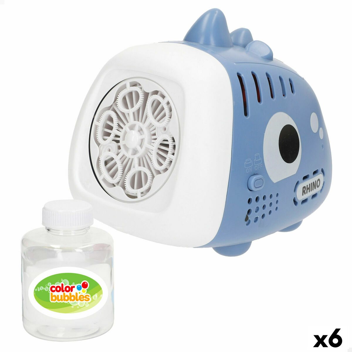 Bubble Blowing Game Colorbaby 14 x 11 x 12 cm (6 Units) Bubble Blowing Game Colorbaby 14 x 11 x 12 cm (6 Units)