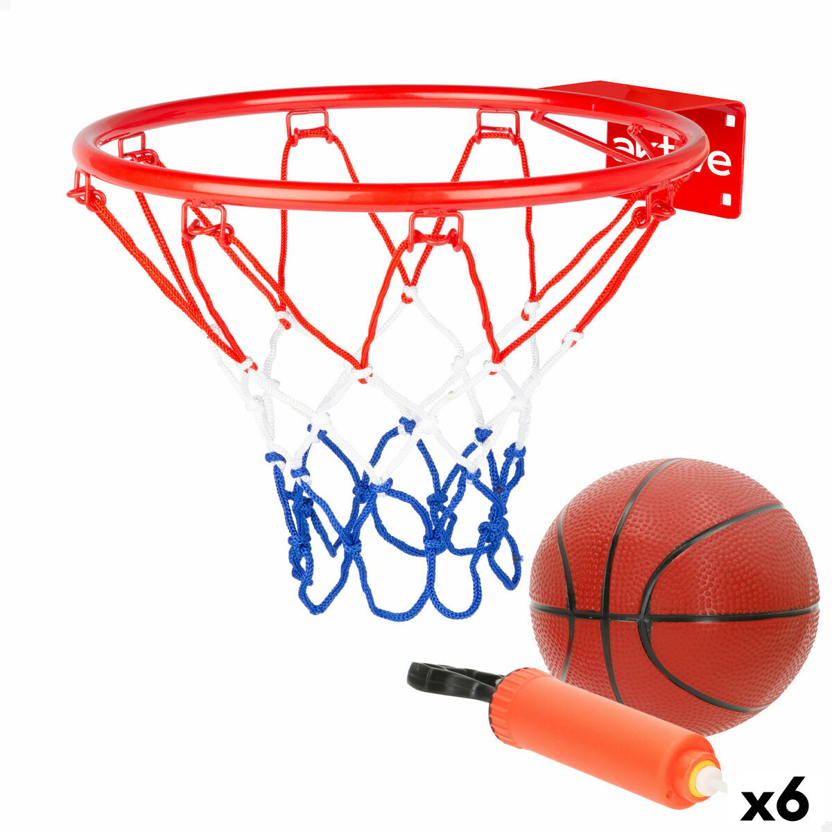 Basketball Basket Aktive 32 X 30 X 38 CM Basketball Basket Aktive 32 X 30 X 38 CM