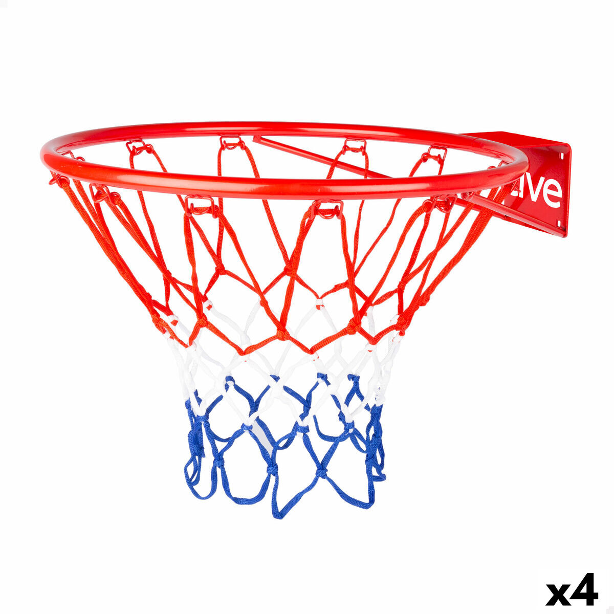 Basketball Basket Aktive 39 X 30 X 44 CM 4 Units Basketball Basket Aktive 39 X 30 X 44 CM 4 Units