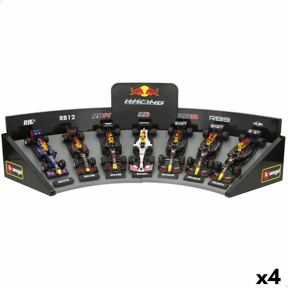 Racing car Red Bull BURAGO (4 Units)