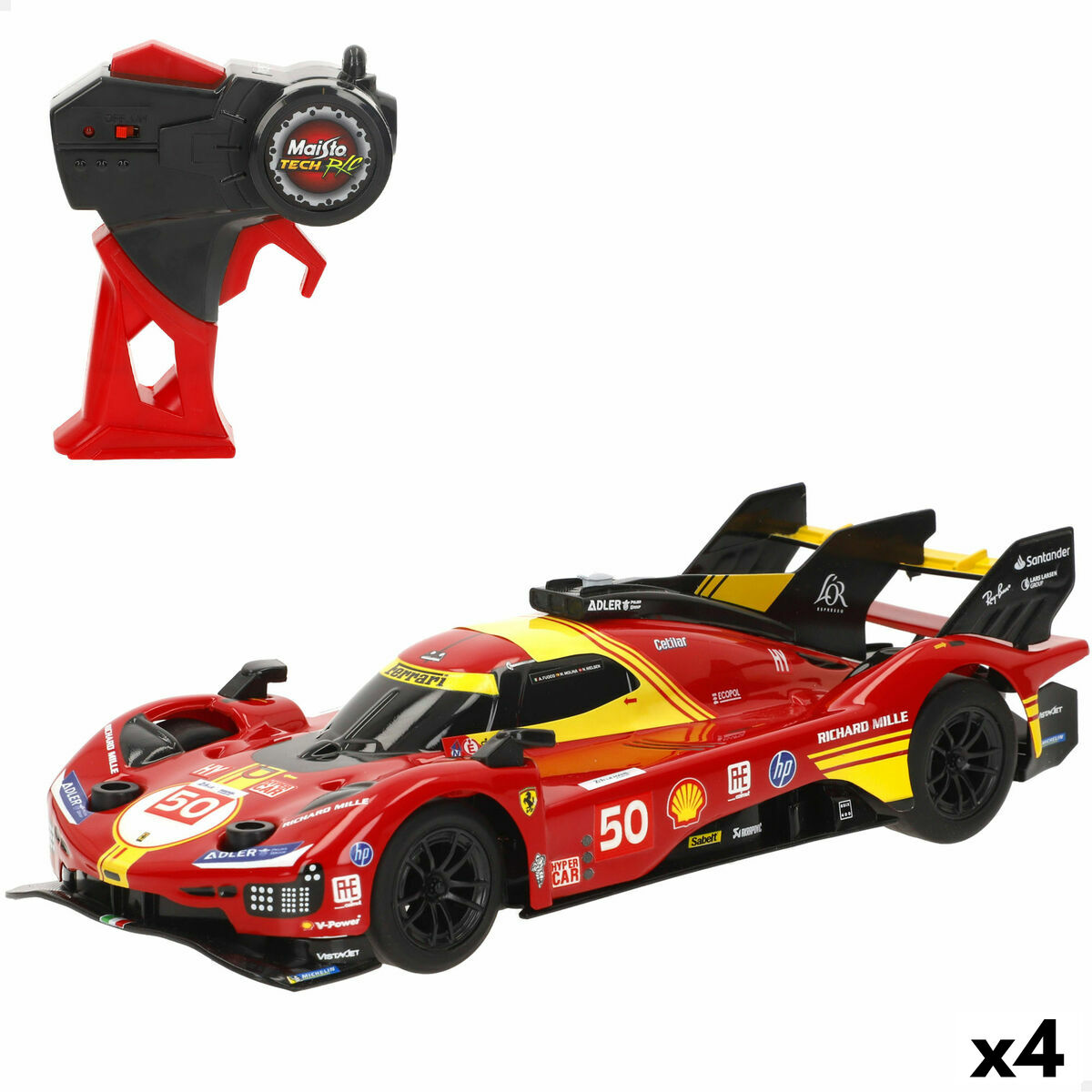 Remote-Controlled Car Ferrari FULL FUNCTION (4 Units) Remote-Controlled Car Ferrari FULL FUNCTION (4 Units)