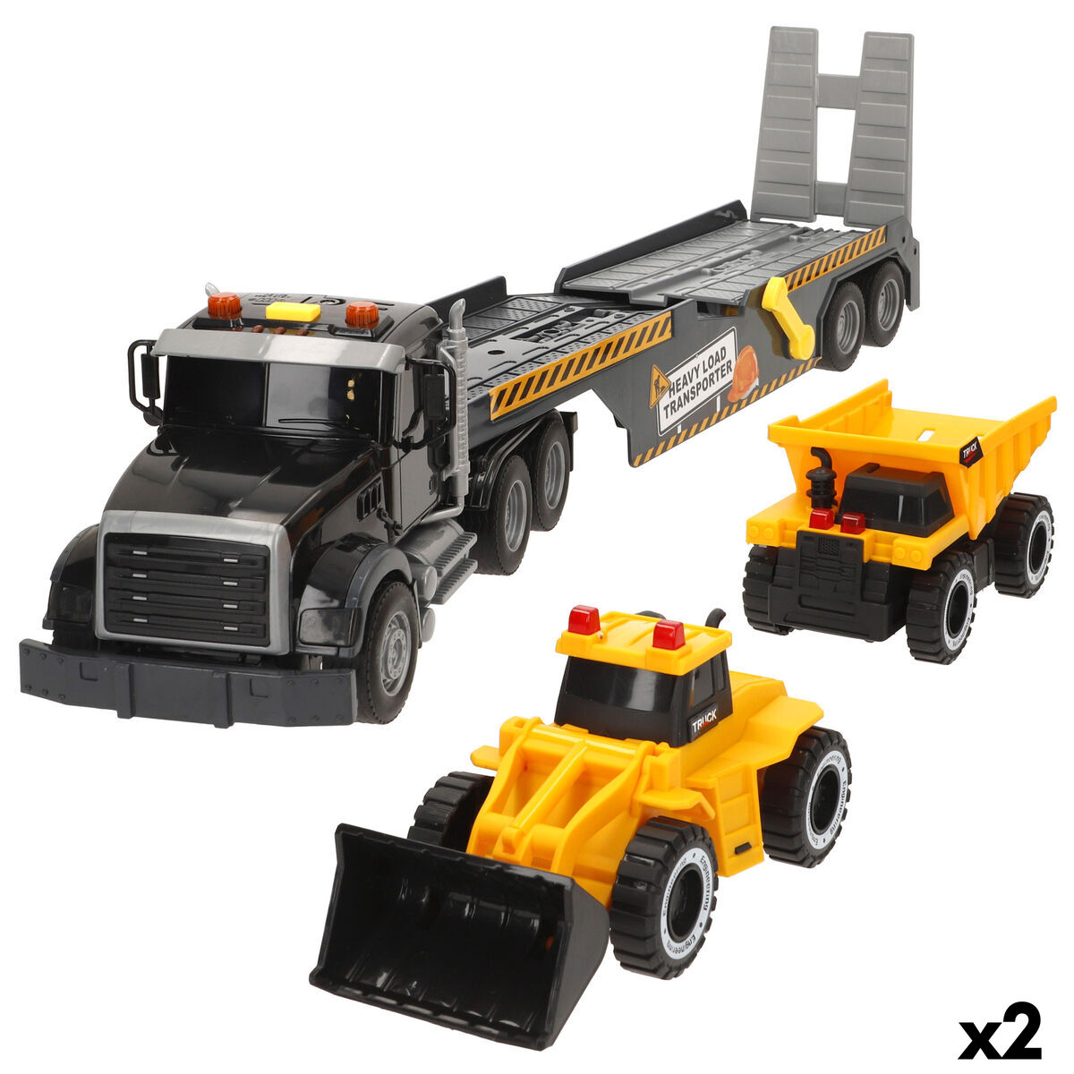 Vehicle Carrier Truck Speed & Go 53 X 15 X 10 CM (2 Units)