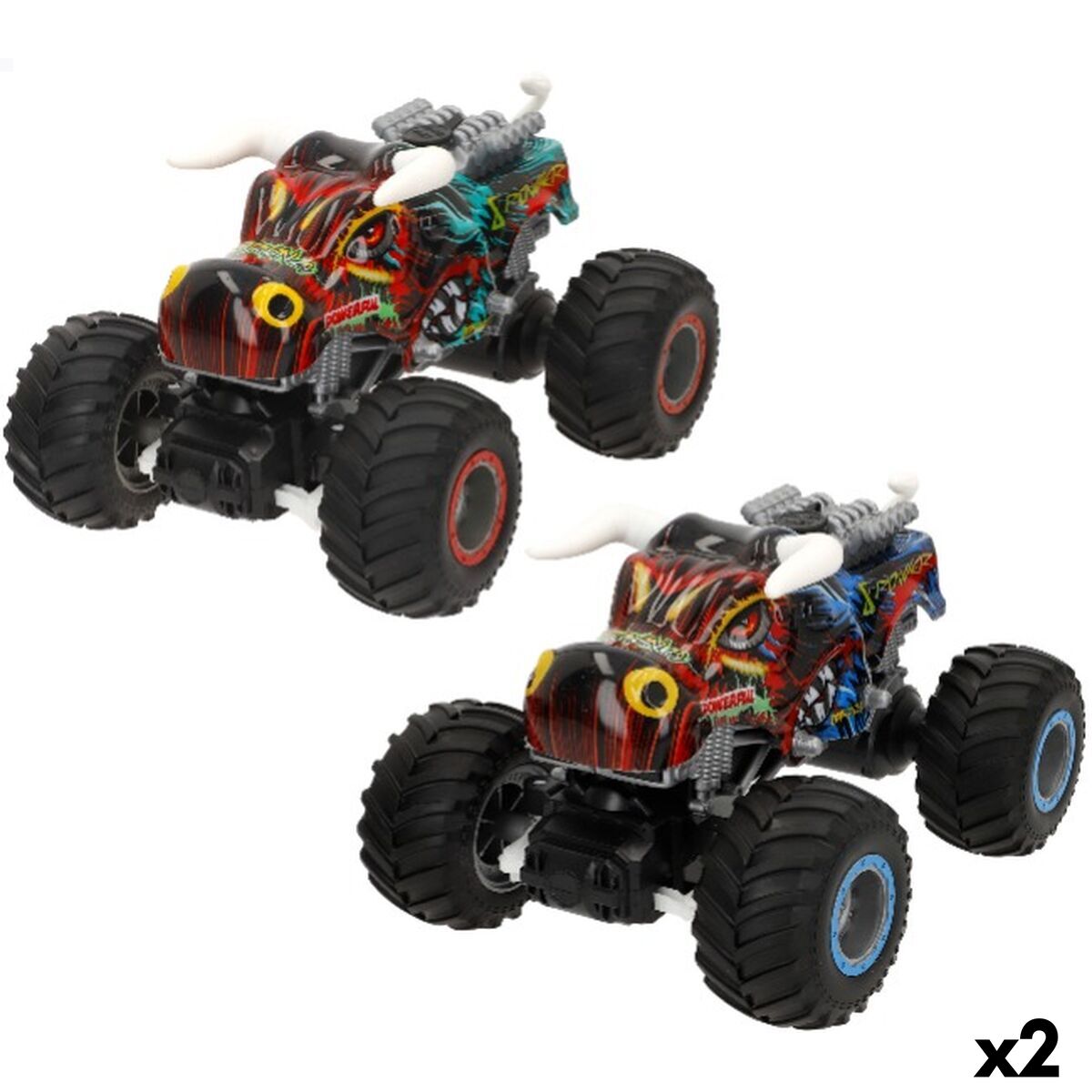 Remote-Controlled Car Speed & Go 1:16 23 X 15 X 19 CM (2 Units) Remote-Controlled Car Speed & Go 1:16 23 X 15 X 19 CM (2 Units)