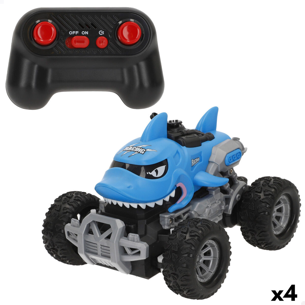 Remote-Controlled Car Speed & Go 1:24 16 X 12 X 13 CM (4 Units)