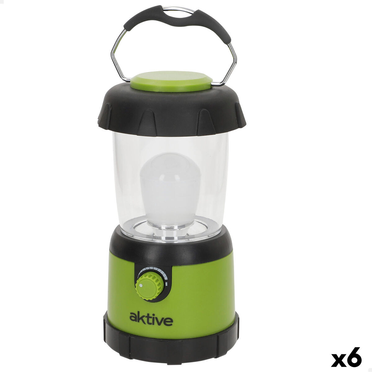 Torch Aktive Metal Plastic Camping (6 Units) Torch Aktive Metal Plastic Camping (6 Units)